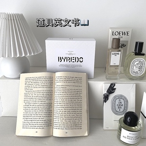 ins风必入外国英文书本道具拍照摄影摆件设装饰奶酪北欧简约现代