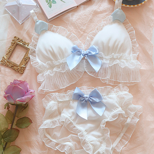 约素 猫公主~甜美可爱软萌猫耳猫咪内衣少女日系纯欲风无钢圈舒适