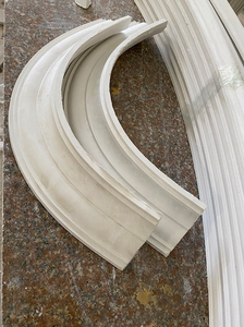 厂家直销定制石膏弧线圆弧异形石膏制品定做可来图定制石膏线条