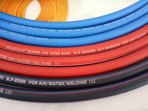 黑色 蓝色8mm氧气管焊割氮气管氩气二氧化碳丙烷管煤气风炮高压管