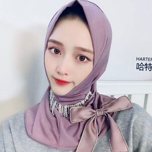 穆斯头巾新款套头秋冬