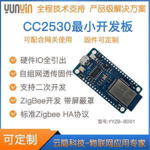 CC2530F256最小系统开发板|Zigbee模块|ZHA协议|固件定制串口透传