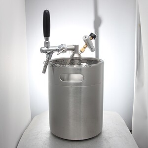5l保温扎啤桶精酿鲜啤高端酒炮保冷啤酒桶带打酒器吧台面打酒系统