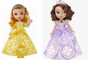 正品某泰苏菲亚小公主洋娃娃的贝尔娃娃女孩子玩具爸比娃娃