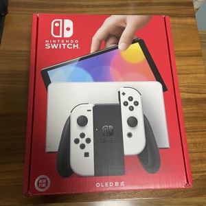 星之电玩 新款Switch oled 任天堂主机NS游戏机 白色港版主机现货