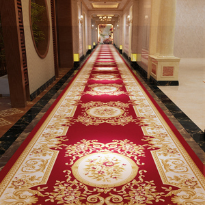 走廊毯过道家用长条中式北欧式定制地毯地垫卷材裁剪酒店宾馆房间