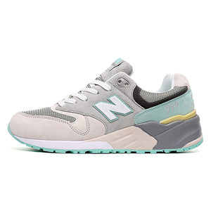 纽巴伦官网正品nb999nb运动鞋男鞋女鞋休闲跑步鞋樱花绿春季