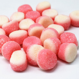 网红德国口味橡皮糖草莓丁果汁水果软糖qq糖休闲零食散装批包邮
