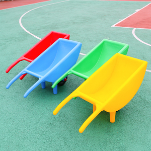 幼儿园独轮车户外活动手推车小孩玩具车翻斗车平衡车感统训练器材