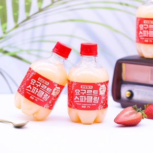 6瓶装韩国进口啵啵元气乳酸菌380ml碳酸饮料益生菌饮品风味汽水
