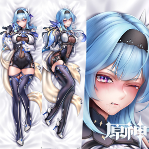 原创代售原神优菈等身抱枕acg二次元周边长条抱枕双层版抱枕宅物