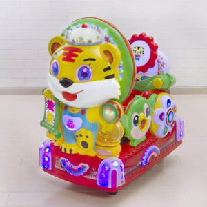 2019新款欢乐虎摇摇车 儿童投币电动老虎摇摆机 旋转摩天轮摇摇乐