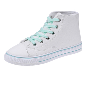 fashion鞋子女2019潮鞋新款高帮帆布板鞋超火韩版休闲学生百搭