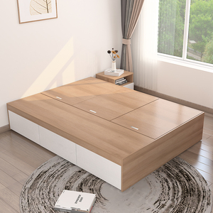 多功能储物榻榻米床