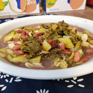 贵州特产毕节无盐酸菜豆米正宗泡菜酸青菜土特产开胃酸菜腌菜袋装