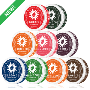 rococo唇烟snus缓释长白袋雪山咖啡冬青薄荷甜瓜蜜桃冰葡萄替烟