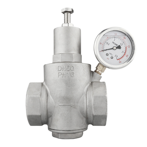 丝扣不锈钢减压阀支管减压阀 不锈钢活塞式减压阀家用自来水稳压