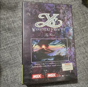 超美品 MSX2 主机用 正版游戏 伊苏