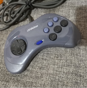 中古85新 世嘉土星ss主机适用的 原装 维克多 限定手柄