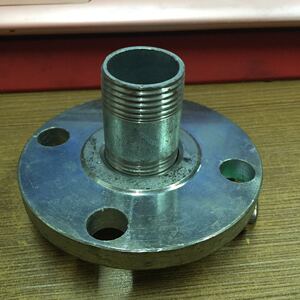 镀锌丝扣法兰片水泵连接法兰盘dn50 6580100带牙内螺纹丝接铁法兰