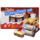 德国进口费罗列健达Kinder Happy Hippo开心河马榛子巧克力5条装