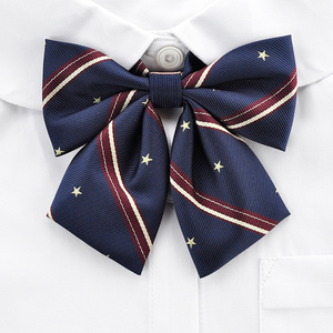 星星刺绣领花 日本水手服校服领结 学生jk制服领结 优等生蝴蝶结