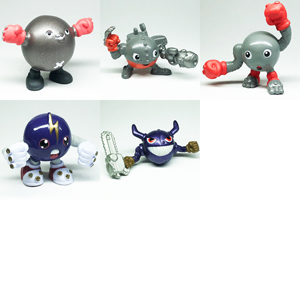 豆豆巨大豆豆钢铁豆豆闪电球兽机雷兽数码宝贝万代banbai美版扭蛋