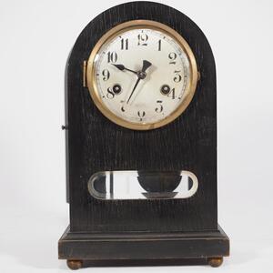 稀有古董机械上弦发条座钟怀旧钟表走打正常德国荣汉斯 junghans