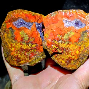 宣化战国红草花玛瑙原石红色黄金草吊坠挂坠牌子戒面圆珠球子料