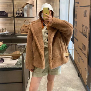 maxmara泰迪熊短款