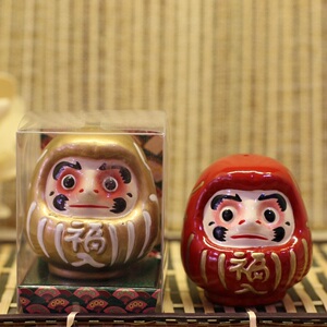 迷你和风日式达摩财神辟邪居家装饰日式寿司料理店铺摆件