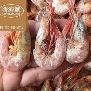 嗨海鱿洞头特产野生硬壳虾干即食日晒淡干活皮虾剑虾干500克包邮