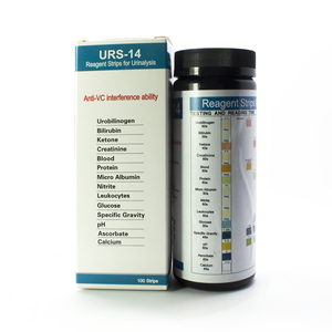 出口英文中性包装URS-14尿液快速检测分析试纸条14项跨境电商供货
