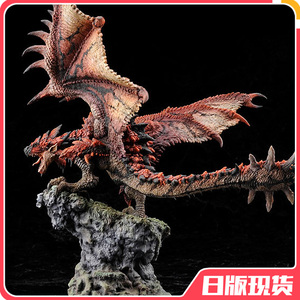 cfb怪物猎人游戏周边雄火龙pvc手办模型雕像capcom日版现货