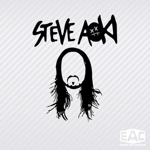 电音dj史蒂夫青木steve aoki标志镂空车窗改装笔记本汽车贴纸车贴