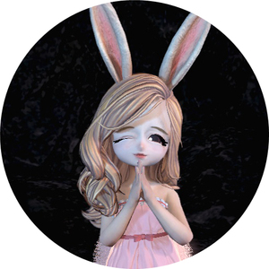 剑灵灵族女捏人捏脸数据 召唤气功灵剑咒术枪手超萌可爱小兔叽