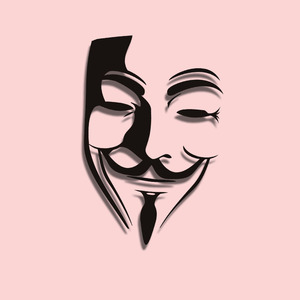 jingdong7828淘宝经典影视v字仇杀队人物头像标志贴纸汽车油箱盖