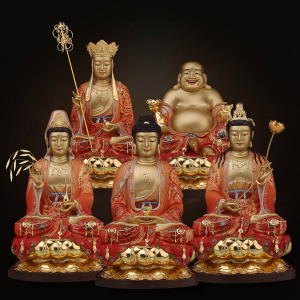 全堂佛像图高清