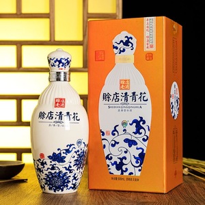 赊店老酒 清青花52度浓香型白酒河南名酒纯粮食酒500ml*6瓶