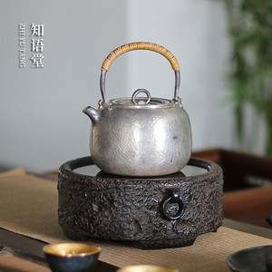 台湾龙隐斋电陶炉煮茶器茶炉铁壶电陶炉迷你茶炉家用静音小型烧水