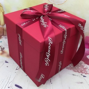 高档超大号圣诞装饰礼品盒正方形生日送礼物盒篮球抱枕包装盒定制
