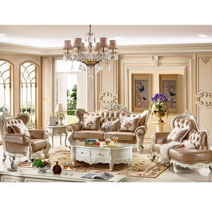 捷娜卡琳1 3 2/贵妃榉木真皮沙发