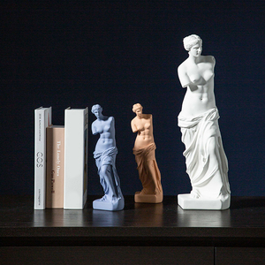 北欧断臂维纳斯树脂石膏像雕塑摆件素描美术生摆设客厅艺术装饰品