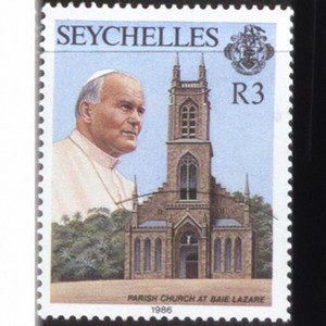 塞舌尔·1986.12.1约翰·保罗二世访问（4-3）3r，拜拉扎尔教区教