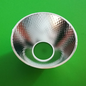 LED灯罩灯珠反光杯碗φ100 110MM高70MM锥形灯罩配件聚光铝光杯