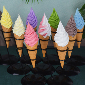 仿真冰淇淋模型22cm冰激凌食品橱窗食物摆饰拍摄道具展示支持订做