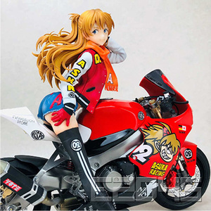 明日香赛车终极版  新世纪福音战士  gk  白模  手办  模型  1/6