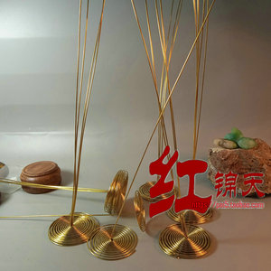 蝈蝈罐胆簧胚子葫芦响簧压簧弹簧胚子底盘半成品1.5黄铜diy半成品