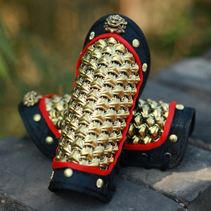 93藏域风景线淘宝古代盔甲护腕山文甲护臂汉服直身甲飞鱼服护臂护腕