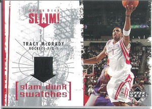 05UD SLAM 麦迪 麦克格雷迪 火箭队 球衣卡#SL-TM NBA球星卡